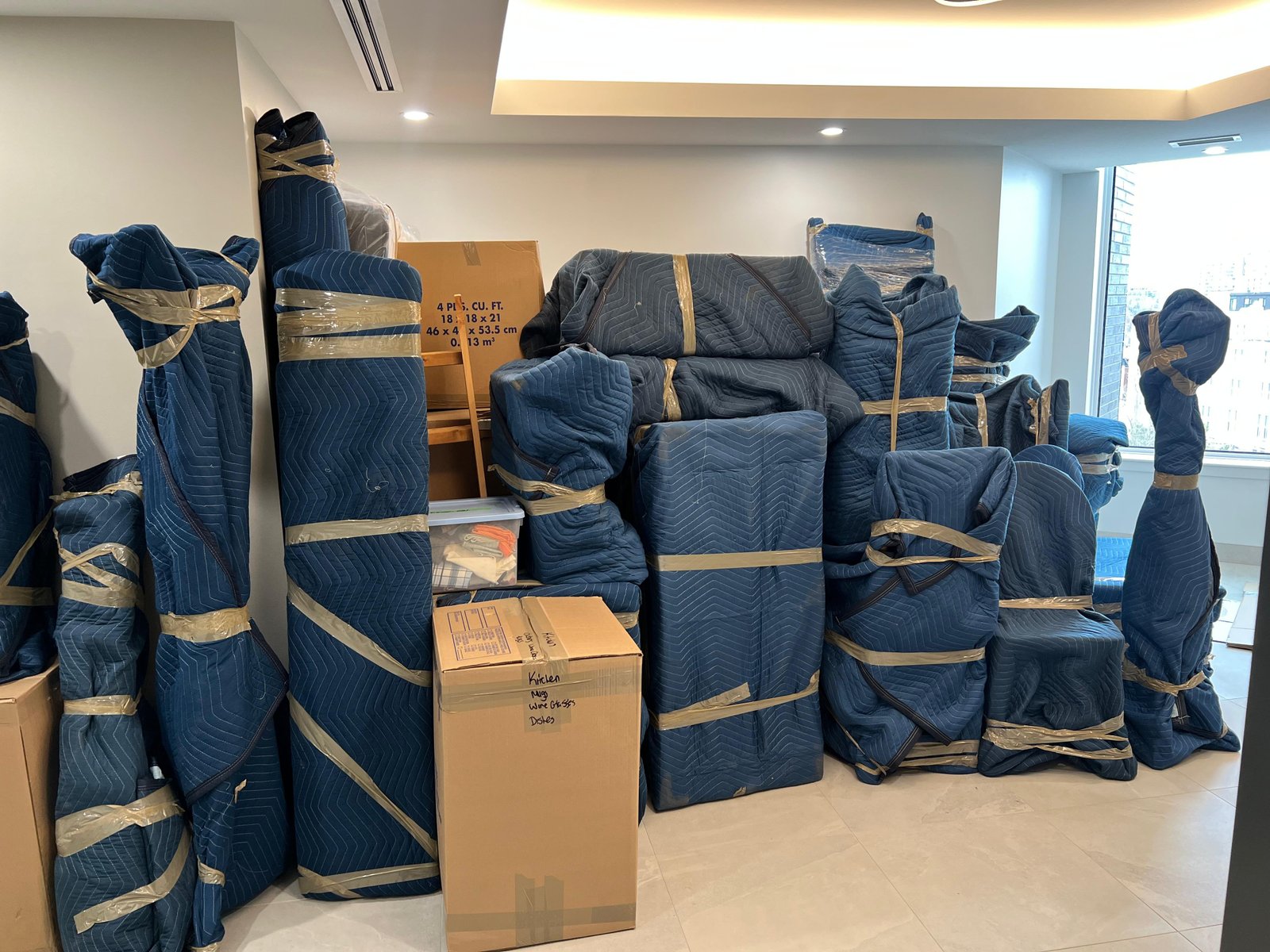 Office relocation team