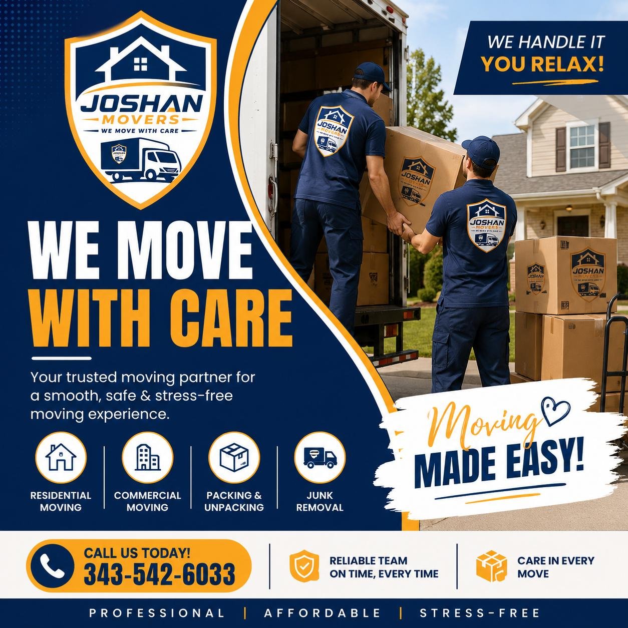 Professional movers