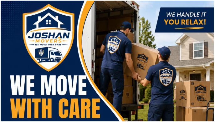 Movers arriving for booked move